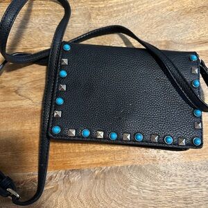 Black Studded Women's Bag
